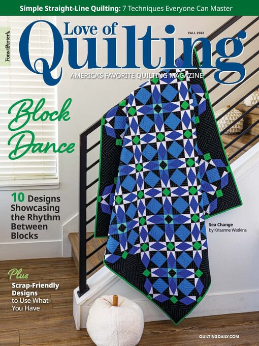 Cover image for Fons & Porter's Love of Quilting